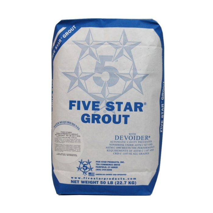 Five Star Hi-Strength Grout